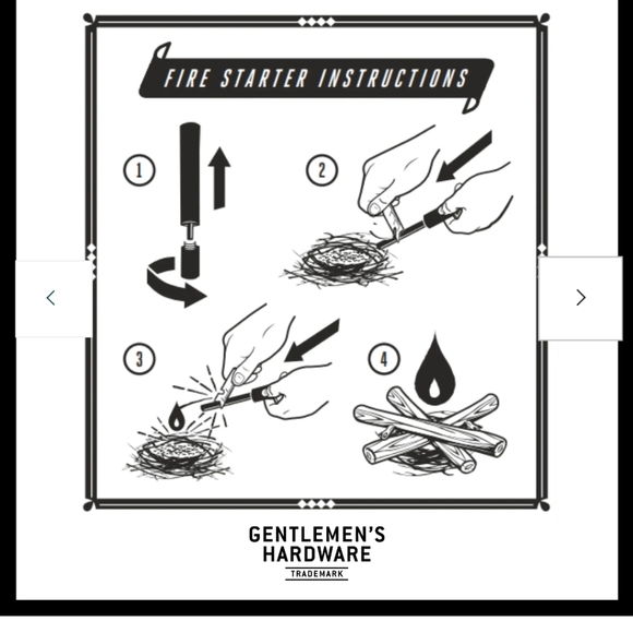 Magnesium fire starter with handle - Picture 3 of 6